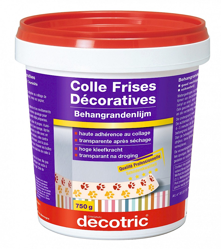 decotric - Colle Frises Décoratives - 750 g